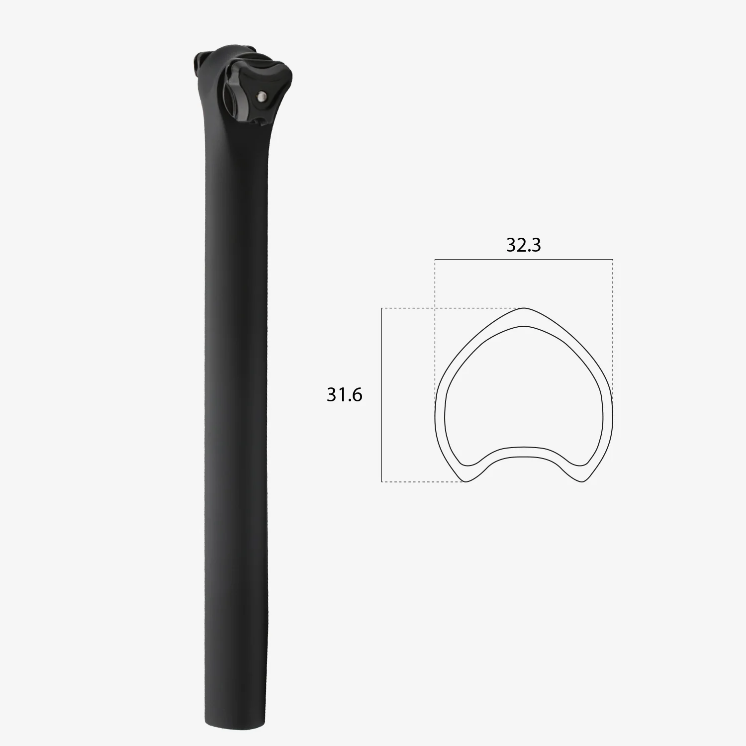 Basso Heart Carbon seatpost
