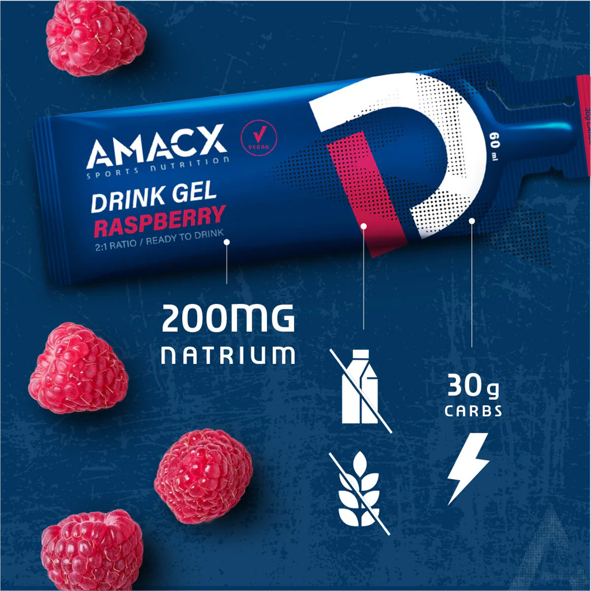 Amacx Drink Gel Raspberry - Image 4