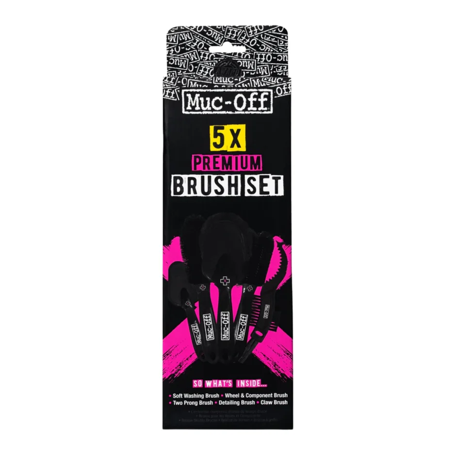 Muc-Off 5x Premium Brush Set