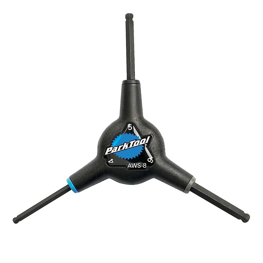 Park Tool AWS-8 Three Way Ball End Hex Wrench