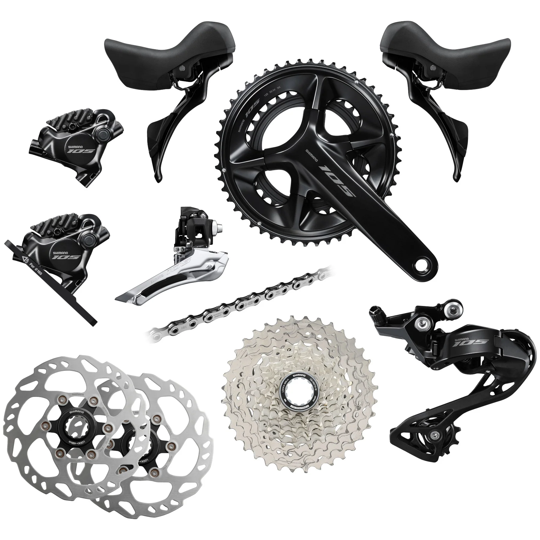 Shimano 105 R7100 Groupset - Image 2