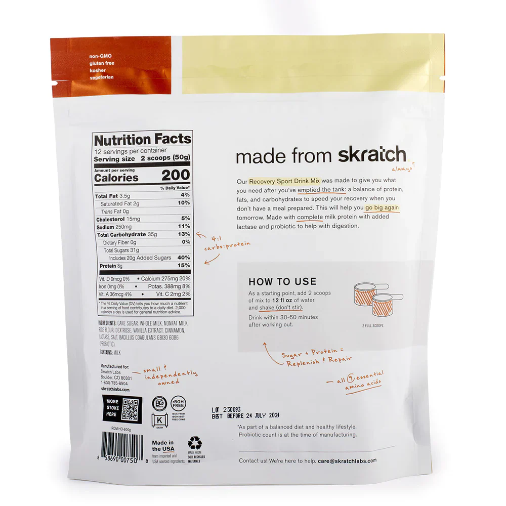 Skratch Labs Recovery Sport Drink Mix - Image 4