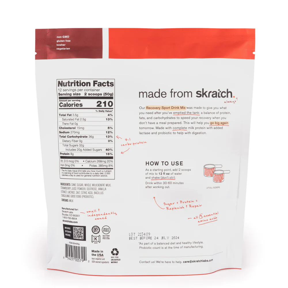 Skratch Labs Recovery Sport Drink Mix - Image 6