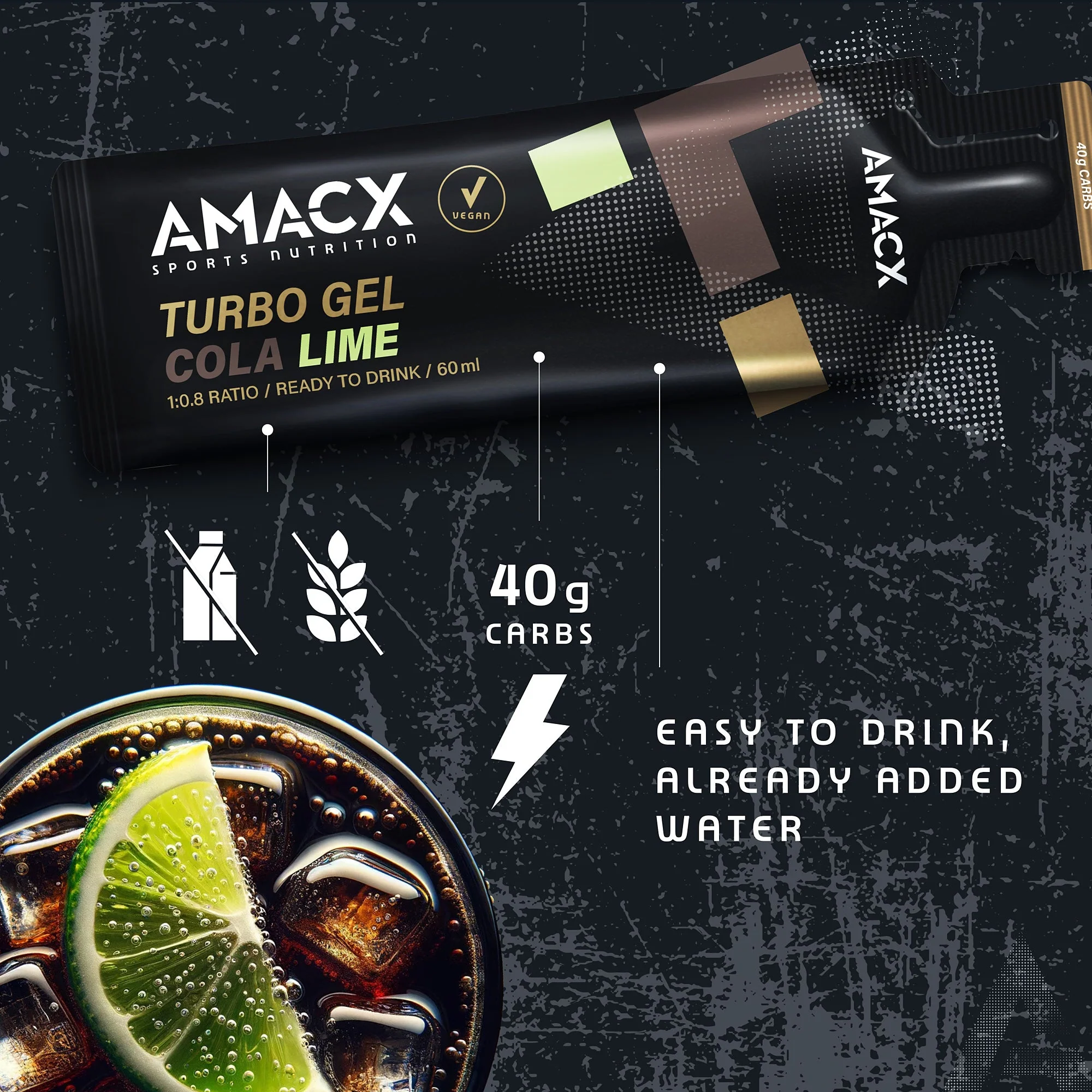 Amacx Turbo Gel Cola Lime - Image 3