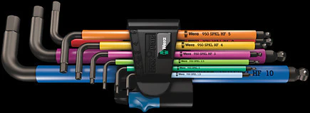 Wera 950 SPKL HF Hex Wrench Set - Image 3