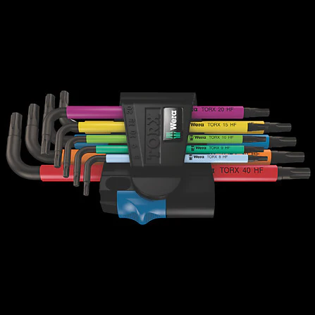 WERA 967 SL TORX HF 9pc Wrench Set